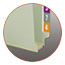 Smead Three Inch Expansion Folder, Two Fasteners, End Tab, Legal, Gray Green, 25/Box Thumbnail 2