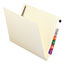 Smead B Style Fastener File Folders, Straight Tab, Letter, Manila, 50/Box Thumbnail 3