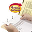 Smead Manila End Tab Classification Folder, 1 divider, Straight Cut Tab, 50/BX Thumbnail 2