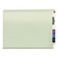 Smead Two Inch Expansion Folder, Two Fasteners, End Tab, Letter, Gray Green, 25/Box Thumbnail 4