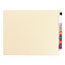 Smead Manila End Tab Classification Folder, 1 divider, Straight Cut Tab, 50/BX Thumbnail 4