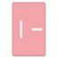 Smead Alpha-Z Color-Coded Second Letter Labels, Letter I, Pink, 100/Pack Thumbnail 1