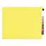 Smead Two-Inch Capacity Fastener Folders, End Tab, Straight, Letter, Yellow, 50/Box Thumbnail 3