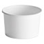 Chinet Squat Paper Food Container, Streetside Design, 8-10oz, White, 50/Pack, 20/CT Thumbnail 1
