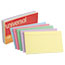 Universal Index Cards, Ruled, 3 x 5, Assorted, 100/Pack Thumbnail 4