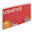 Universal Index Cards, Ruled, 5 x 8, Assorted, 100/Pack Thumbnail 3