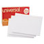 Universal Ruled Index Cards, 5 x 8, White, 500/Pack Thumbnail 4
