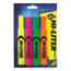 HI-LITER® Desk-Style Highlighters, Assorted Colors, Smear Safe™, Nontoxic, 4/ST Thumbnail 1