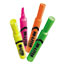 HI-LITER® Desk-Style Highlighters, Assorted Colors, Smear Safe™, Nontoxic, 4/ST Thumbnail 2