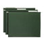 Smead Hanging Folders, 1/3 Tab, 11 Point Stock, Letter, Green, 25/Box Thumbnail 3