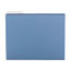 Smead Color Hanging Folders with 1/3-Cut Tabs, 11 Pt. Stock, Blue, 25/BX Thumbnail 1