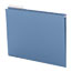 Smead Color Hanging Folders with 1/3-Cut Tabs, 11 Pt. Stock, Blue, 25/BX Thumbnail 2