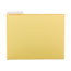 Smead Color Hanging Folders with 1/3-Cut Tabs, 11 Pt. Stock, Yellow, 25/BX Thumbnail 2