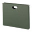 Smead 1 3/4 Inch Hanging File Pockets with Sides, Letter, Standard Green, 25/Box Thumbnail 2