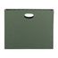 Smead 3 1/2 Inch Hanging File Pockets with Sides, Letter, Standard Green, 10/Box Thumbnail 2