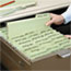 Smead FasTab Hanging File Folders, 1/3 Tab, Letter, Moss Green, 20/Box Thumbnail 2