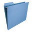 Smead FasTab Hanging File Folders, Letter, Blue, 20/Box Thumbnail 3