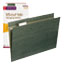 Smead Hanging File Folders, 1/5 Tab, 11 Point Stock, Legal, Green, 25/Box Thumbnail 1