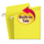 Smead FasTab Hanging File Folders, Letter, Yellow, 20/Box Thumbnail 5