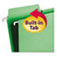 Smead FasTab Hanging File Folders, Letter, Green, 20/Box Thumbnail 5