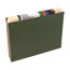 Smead Three Inch Capacity Box Bottom Hanging File Folders, Letter, Green, 25/Box Thumbnail 2