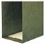 Smead Three Inch Capacity Box Bottom Hanging File Folders, Letter, Green, 25/Box Thumbnail 3