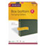 Smead Two Inch Capacity Box Bottom Hanging File Folders, Legal, Green, 25/Box Thumbnail 2