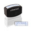 Universal Message Stamp, ENTERED, Pre-Inked One-Color, Blue Thumbnail 1
