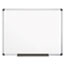 MasterVision Porcelain Value Dry Erase Board, 48 x 72, White, Aluminum Frame Thumbnail 1