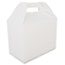 SCT® Carryout Barn Boxes, 8 7/8 x 5 x 6 3/4, White, 150/Carton Thumbnail 1