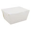 SCT® ChampPak Carryout Boxes, White, 4 3/8 x 3 1/2 x 2 1/2, 450/Carton Thumbnail 1