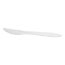 GEN Wrapped Cutlery, 6.25" Knife, Mediumweight, Polypropylene, White, 1,000/Carton Thumbnail 1