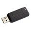 Verbatim® PinStripe USB 2.0 Drive, 32GB, Black Thumbnail 1