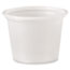 SOLO® Cup Company Polystyrene Portion Cups, 1 oz, Translucent, 2500/Carton Thumbnail 1