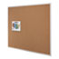 Quartet® Classic Cork Bulletin Board, 24 x 18, Silver Aluminum Frame Thumbnail 3
