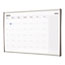 Quartet® Magnetic Dry-Erase Calendar, 18 x 30, White Surface, Silver Aluminum Frame Thumbnail 2