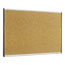 Quartet® ARC Frame Cork Cubicle Board, 18 x 30, Tan, Aluminum Frame Thumbnail 2