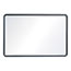 Quartet® Contour Dry-Erase Board, Melamine, 24 x 18, White Surface, Black Frame Thumbnail 1