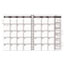 AT-A-GLANCE Three/Five-Year Monthly Planner Refill, 9" x 11", White, 2022 Thumbnail 2