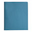 Smead Heavyweight 2-Pocket Folder w/Tang Fastener, Letter, 1/2" Cap, Blue, 25/Box Thumbnail 2