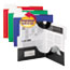 Smead SuperTab Two-Pocket Folder, 11 x 8 1/2, Black, 5/Pack Thumbnail 5
