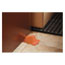 Master Caster Giant Foot Doorstop, No-Slip Rubber Wedge, 3-1/2"W x 6-3/4"D x 2"H, Safety Orange Thumbnail 3