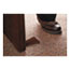 Master Caster Big Foot Doorstop, No-Slip Rubber Wedge, 2-1/4"W x 4-3/4"D x 1-1/4"H, Brown, 2/Pack Thumbnail 3