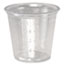 SOLO® Cup Company Plastic Medical & Dental Cups, 1 oz, Clear, Graduated, 5000/Carton Thumbnail 1