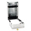 Bobrick Stainless Steel Two-Roll Tissue Dispenser, 6 1/4w x 6d x 11h, Stainless Steel Thumbnail 2