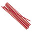 Boardwalk Single-Tube Stir-Straws, 5 1/4", Red, 1000/Pack Thumbnail 2