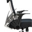Alera Alera EB-K Series Synchro Mid-Back Flip-Arm Mesh Chair, Supports 275lb, 18.5“ to 22.04" Seat, Black Seat/Back, Cool Gray Base Thumbnail 5