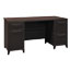 Bush Business Furniture Enterprise Collection 60W Double Pedestal Desk, Mocha Cherry (Box 2 of 2) Thumbnail 2