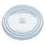 Fabri-Kal® Portion Cup Lids, Fits 3.25-5.5 oz. Cups, Clear, 2500/CT Thumbnail 1
