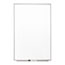 Quartet® Classic Series Porcelain Magnetic Board, 48 x 34 1/4, White, Silver Alum. Frame Thumbnail 6